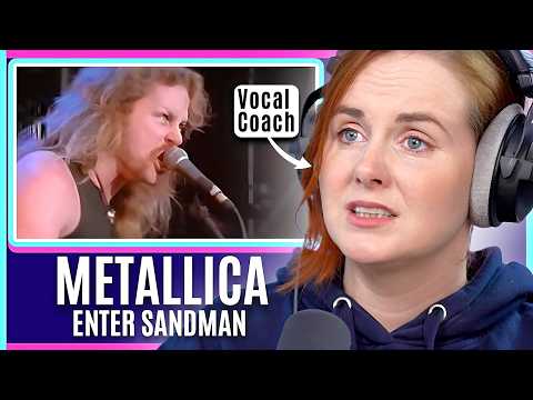 Metallica Played To 1.6 MILLION People?! | Vocal Coach Analysis - Enter Sandman