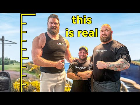 I Spent 24 hours with World's Strongest Man (The Dutch Giant VS Thor)
