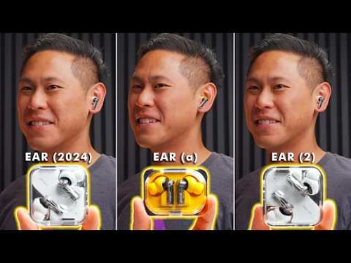 The DEFINITIVE REVIEW of the Nothing Ear (2024), Ear (a), and Ear (2) Compared by an AUDIO ENGINEER