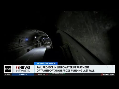 Funding runs out on a $16 billion rail tunnel project between New York and New Jersey