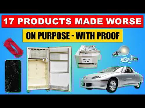 17 Products They Made WORSE on Purpose (And the Proof They Did It)