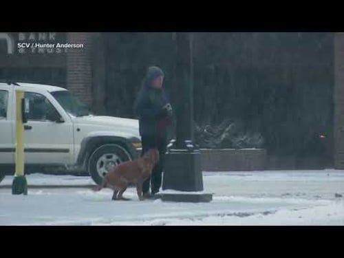 Winter storm slams midwest, northeast bringing snow and dangerous ice