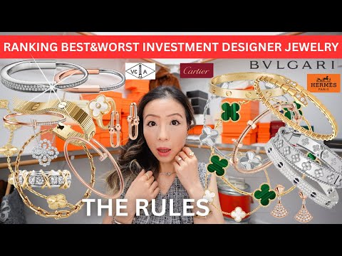 RANKING BEST & WORST INVESTMENT DESIGNER FINE JEWELRY PIECES |Vca, cartier, bulgari, tiffany, hermes