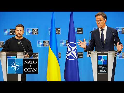 NATO Secretary General with the President of Ukraine 🇺🇦 Volodymyr Zelenskyy, 17 OCT 2024