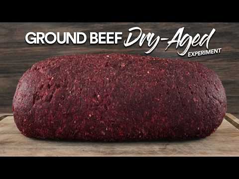 I Dry-Aged ground beef ATE it and this happened!