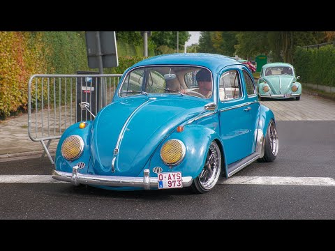 Aircooled Volkswagens leaving a Carshow | HangarZ 2025