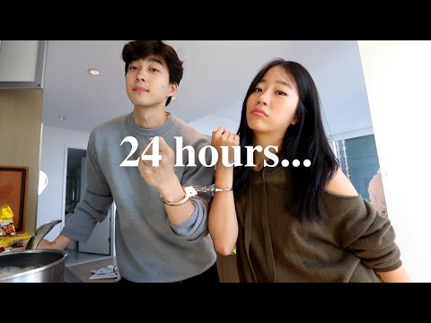 HANDCUFFED to my guy best friend for 24 HOURS!!