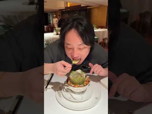 Jimmy O. Yang Tries Winter Melon Soup