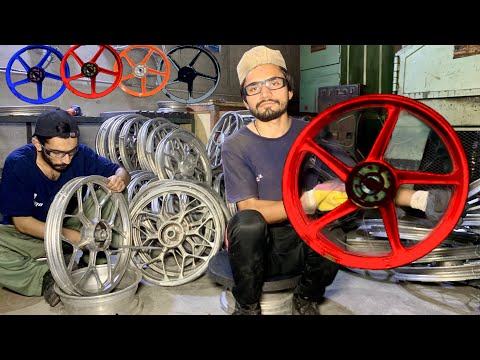 Unveiling The Manufacturing Process of Motorcycle Alloy Rims 🏍️