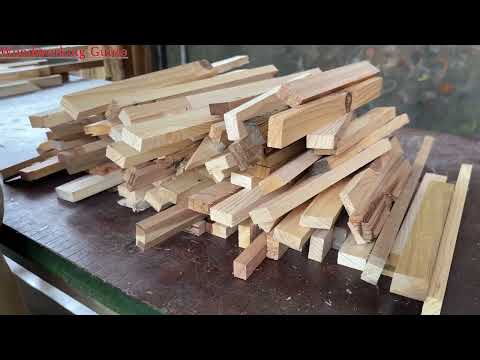 DIY Coffee Table from Wood Waste: A Simple yet Amazing Project