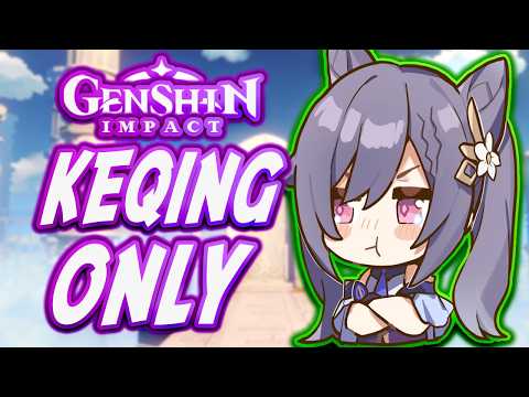 Can You Beat Genshin Impact Only Using Keqing??!! (ft: @antonychenn )