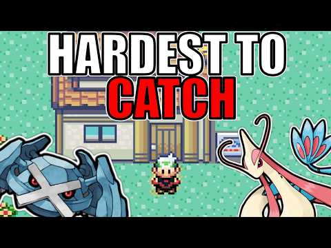 Beating Pokémon Emerald with the Hardest to Catch Team!
