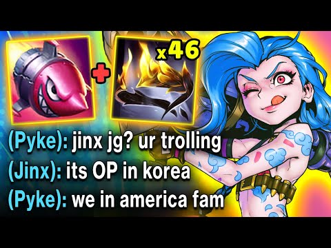 I got flamed in champion select for picking Jinx Jungle... I proved them all wrong