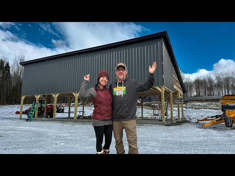 Here We GO!!! Starting the Next Phase of Our OFF GRID Post & Beam Barn