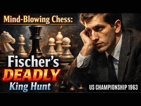 Fischer’s DEADLY King Hunt vs Reshevsky | The Game That Shocked America (US Championship 1963/64)