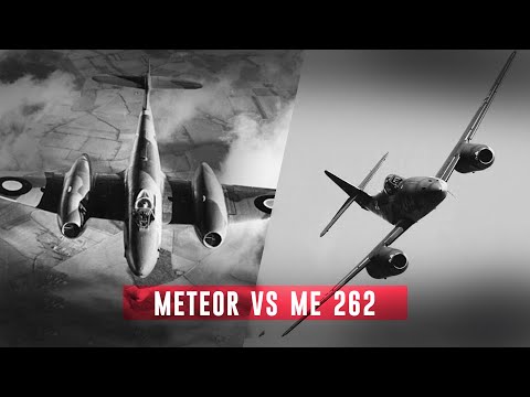Meteor vs Me 262 | Which was the better WW2 jet?