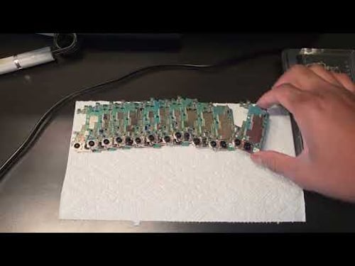 Building a 20-Phone CellHasher: Motherboard Extraction (Phase 1)
