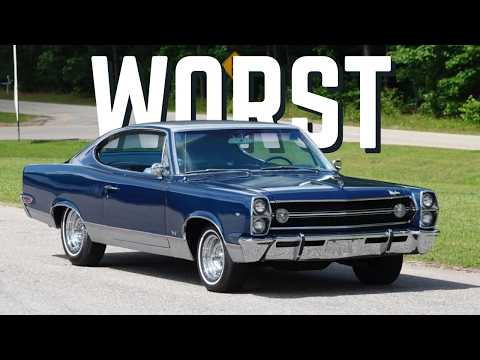 Top 9 WORST Cars of the 1960s