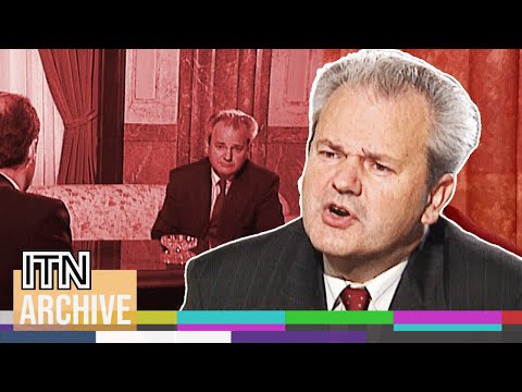 Uncut Slobodan Milošević Interview on Bosnian War I Yugoslav Wars (1992)