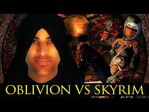 Skyrim vs Oblivion - The Dark Brotherhood - Which is BETTER?