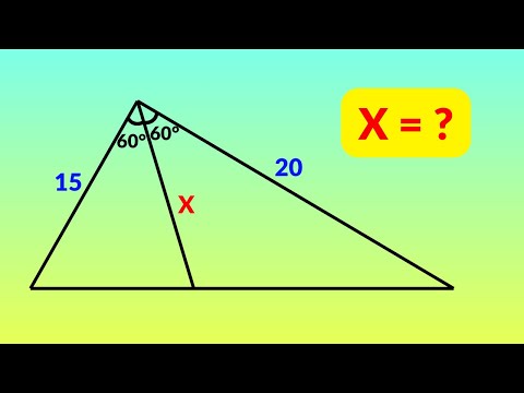 Can you find the length X | A Nice Geometry Problem | 2 Methods