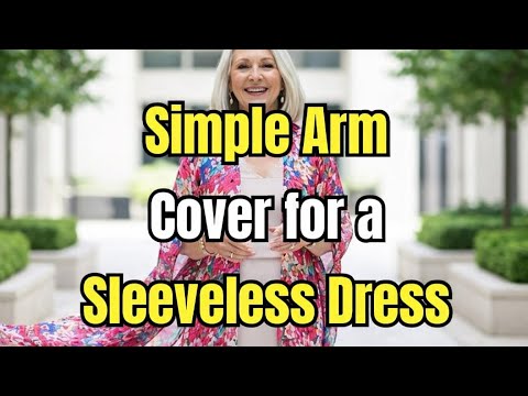 Simple Arm Cover For A Sleeveless Dress