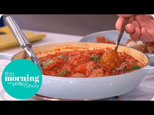 Gino D'Acampo Makes Mamma Alba's Meatballs! | This Morning