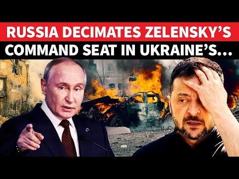 Russia CARPET-BOMBS Zelensky’s Command Seat In East Ukraine; 1200+ 'NATO-Trained' Casualties