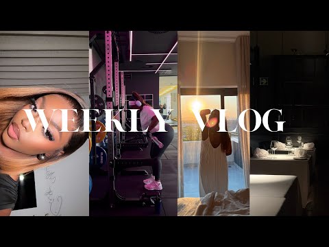 #WeeklyVlog |Week in My Life as a South African Influencer |Content Creation, Gym, Date Night & More