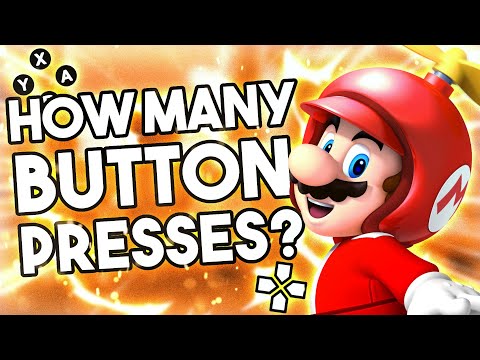 Minimal Movement - How Many Button Presses Are Needed To Beat New Super Mario Bros. Wii?