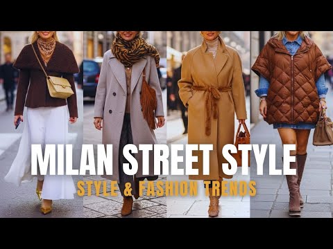 New Fall 2025 Fashion Trends from Milan | What People Are Wearing This Season | Milan Street Style