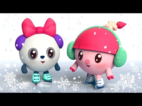 Зимушка зима ❄️🌬️ — Малышарики — Лучшие серии — Сборник серий о зиме