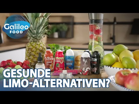 Kalorien sparen mit Geschmack? Sind diese Wasser-Zusätze wirklich besser? | Galileo Food