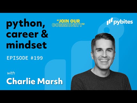 Pybites Podcast 199: Charlie Marsh on ty, uv, and the Python tooling renaissance