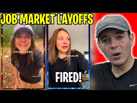 I GOT FIRED! Job Market TANKS & People Are Getting Laid Off