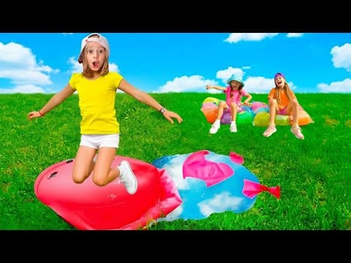 Nastya ile Balon Parkında Eğlenceli Çocuk Hikayeleri