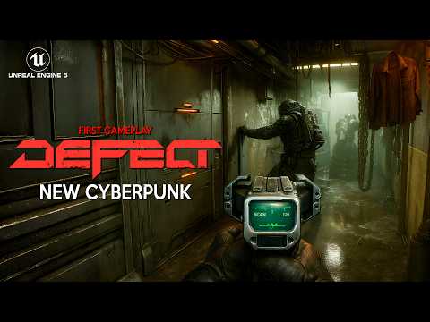 DEFECT First Gameplay Reveal | Dark CYBERPUNK DOOM Shooter with Brutal Combat by Call of Duty devs