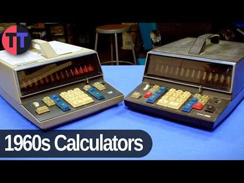 Nixie Sony Calculators - SOBAX ICC-400 and ICC-550