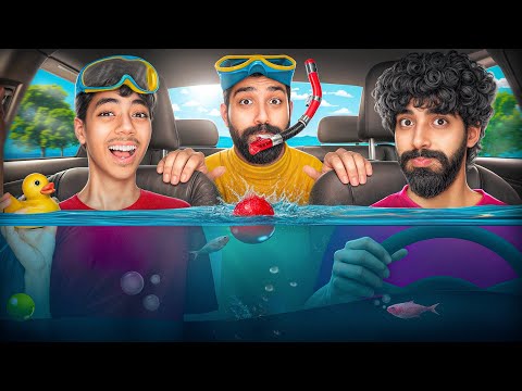 پراید رو تبدیل به استخر کردم 😱 (باهاش رفتیم تو خیابون ! 😂🚗💦)