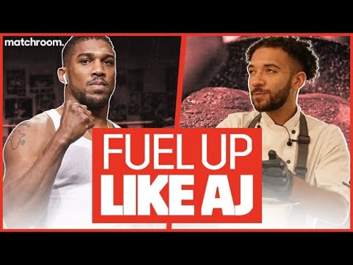 In the Kitchen: Anthony Joshua’s Chef Reveals Wallin Fight Meal Prep