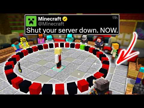 I Deliberately Made an ILLEGAL Minecraft Server... to EXPOSE Mojang.