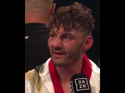 "I Watched Carl Froch Now I've Filled This Place!" - Leigh Wood Talks After Warrington Win