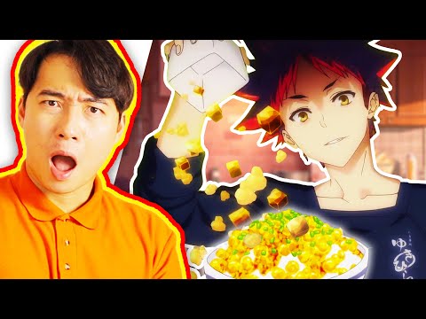 Uncle Roger Review INSANE ANIME COOKING (Food Wars!)