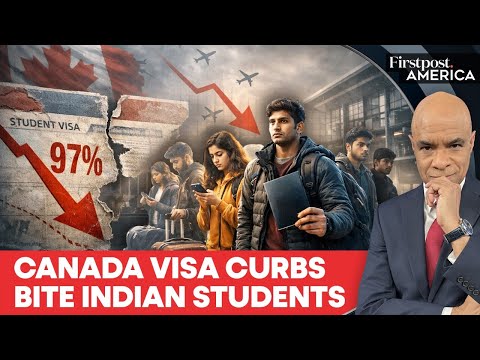 Canada's International Student Arrivals Crash 97%, Indians Hit Hard | Firstpost America | N18G