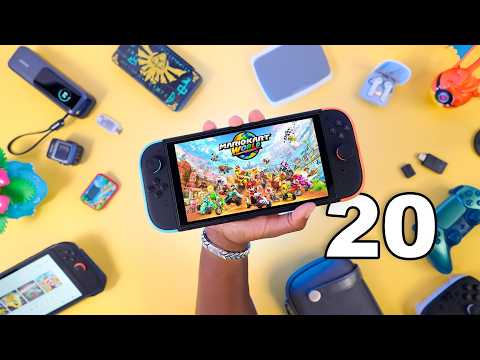 20 MUST HAVE Nintendo Switch 2 Accessories!