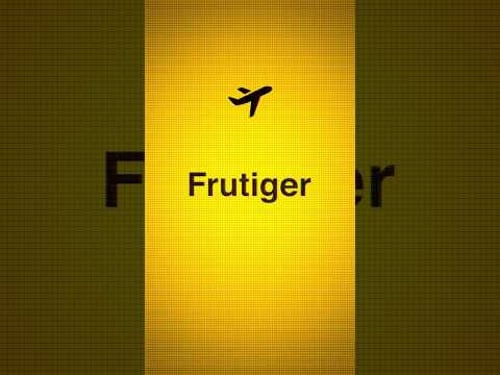 Have YOU noticed all airports use the same font?