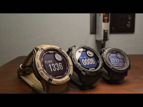 佳明本能3太阳能战术版 - 更懂绿光的男人 Garmin Instinct 3 Solar Tactical