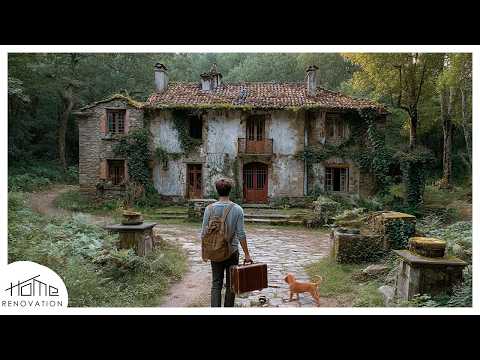 Sin un Lugar Donde Vivir, un Niño Genio Transformó una Casa Abandonada en un Paraíso