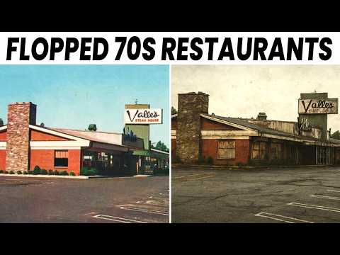 25 Fancy Restaurants From The 1970s That FAILED Miserably!