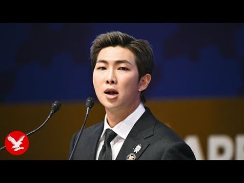 BTS' leader RM becomes first K-pop artist to give APEC speech